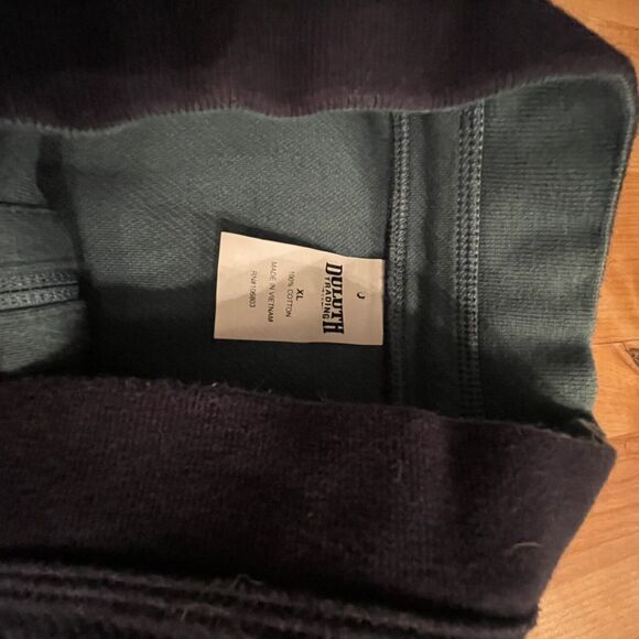 Duluth Trading Sweater 1/2 Zip Pullover Long Sleeve Men's XL EUC - Picture 10 of 13